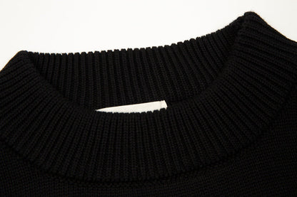 "Heart" - Sweater Black
